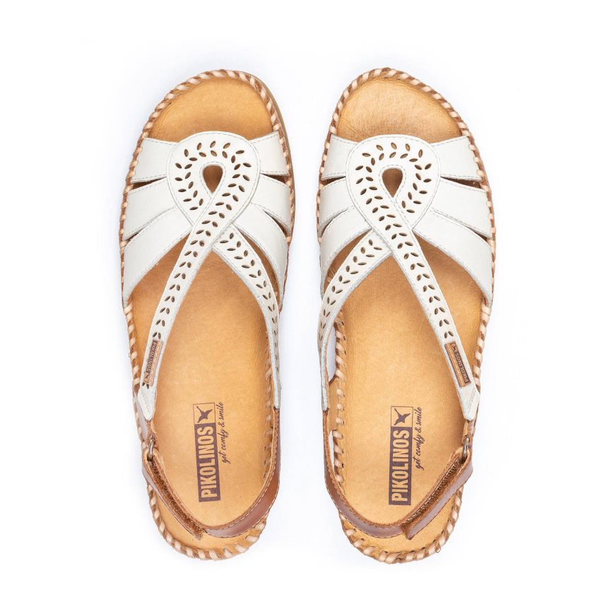 Women's Pikolinos CADAQUES Sandals White | NZ EA23578